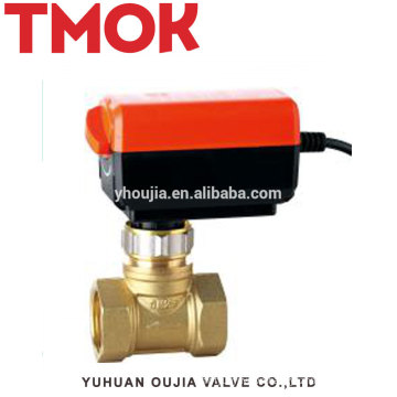 Hot selling Brass electric 2-way globe valve price